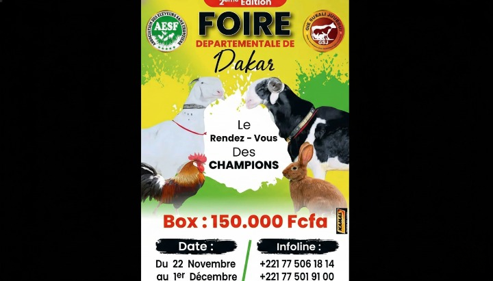 Sénégal : 2eme Edition foire departementale de Dakar